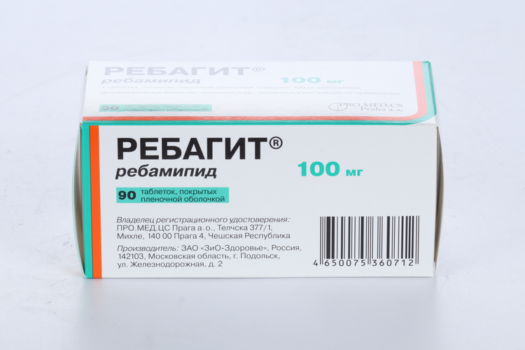 Ребагит для чего назначают взрослым. Ребагит таб. П.П.О. 100мг №90. Ребамипид-СЗ таблетки 100мг.